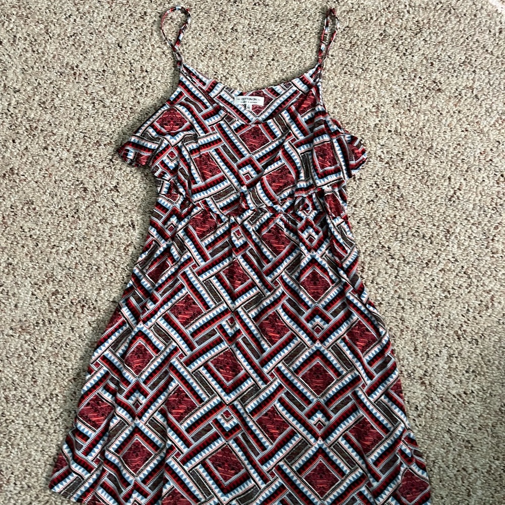 Aztec print sundress